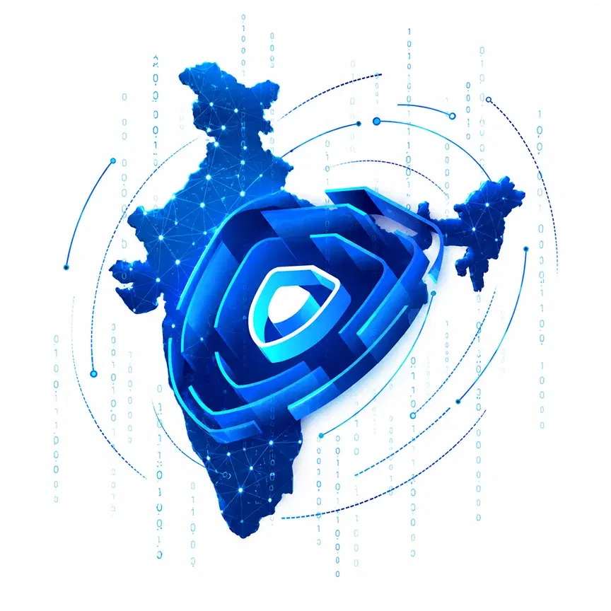 India Map Digital Security